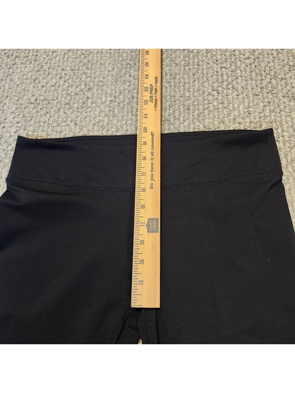 Fabletics Black Capri Leggings Cropped Pants Size Large - Picture 3 of 6